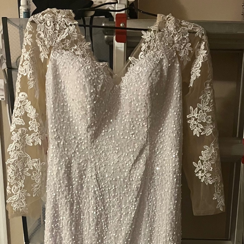 Formal white Gown
